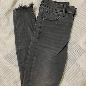 Abercrombie distressed jean leggings!
